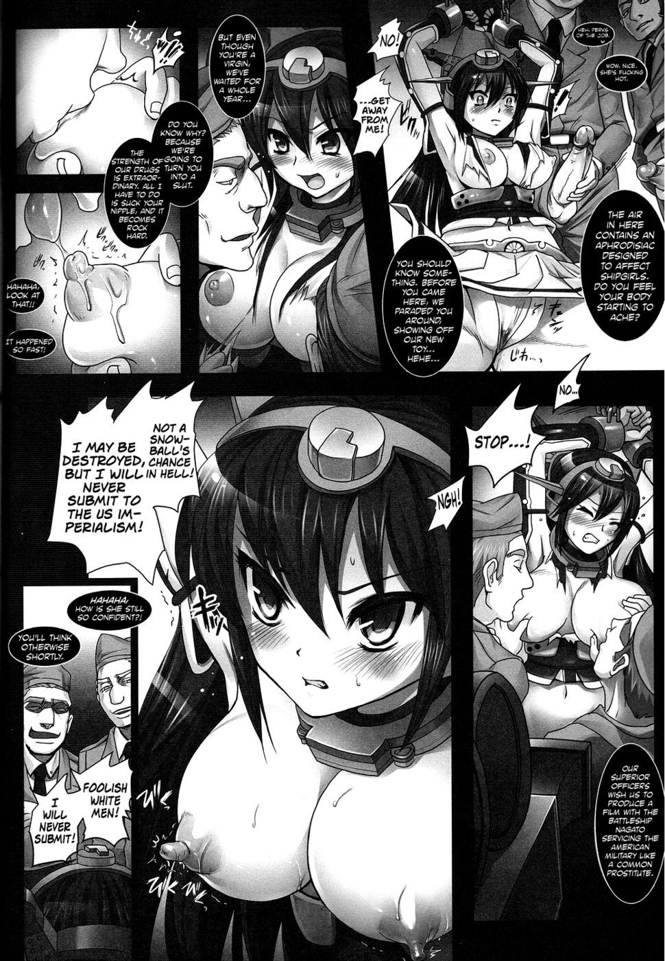 Hentai Manga Comic-Battleship Nagato confiscated by the US-Read-5